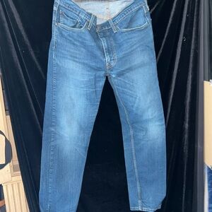 Levi's Men's Light Blue Straight Jeans